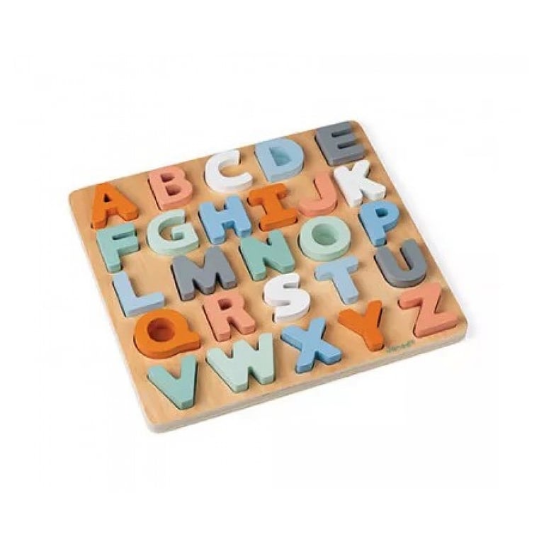 Puzzle en bois Alphabet Sweet Cocoon Juratoys Janod - vue 3