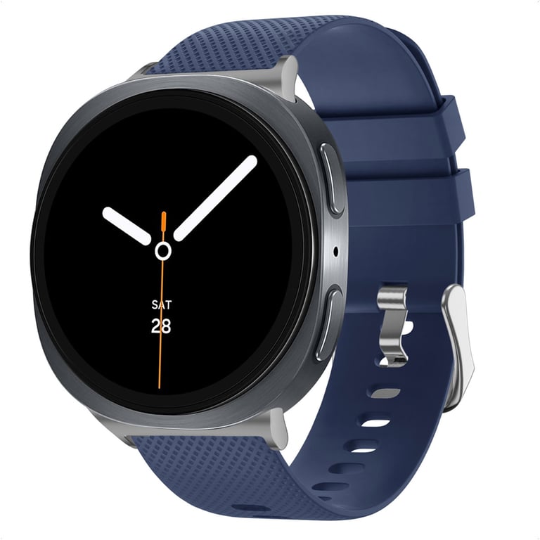Bracelet Samsung Galaxy Watch 8 46mm Silicone flexible - vue 4