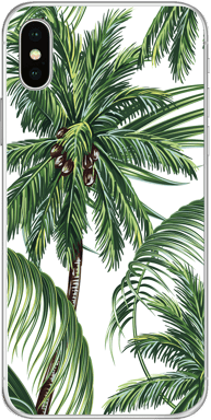 Coque rigide Palm Tree pour iPhone X/XS