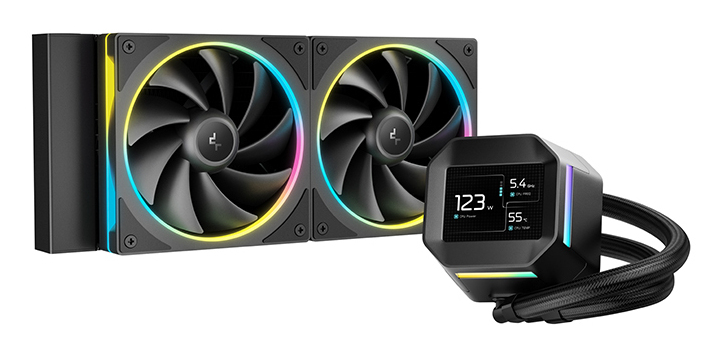 DeepCool LM240 Processeur Kit de refroidissement du liquide 12 cm 1 pièce Neuf