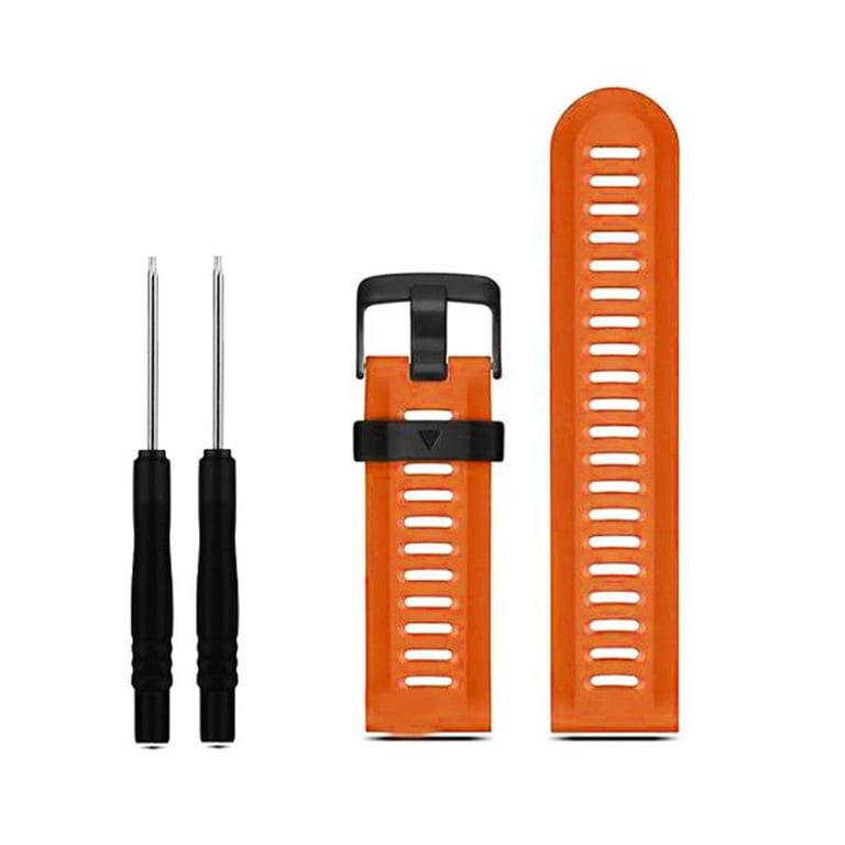 Bracelet pour Garmin Fenix 3 HR/6X GPS/5X Saphir/Descent MK1 Orange - Neuf
