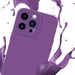 Coque pour Apple iPhone 13 PRO en FLUID VIOLET MAT Housse de protection Étui en silicone TPU flexible