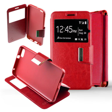 Etui Folio Rouge compatible Huawei Honor 4X