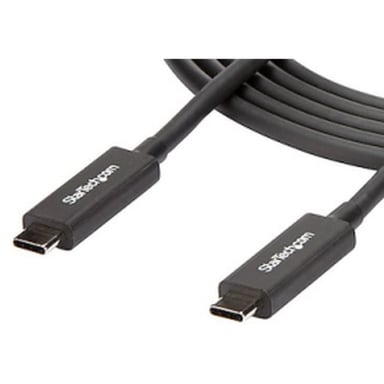 StarTech.com - TBLT3MM2MA - Cable Thunderbolt 3 - 2 m - 4K 60 Hz - 40 Gb/s - Cable USB C - Cargador TB 3