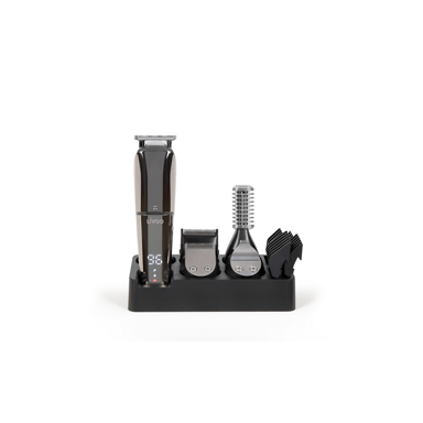 LIVOO DOS196 tagliabordi multifunzione con 5 lame intercambiabili e 6 testine intercambiabili