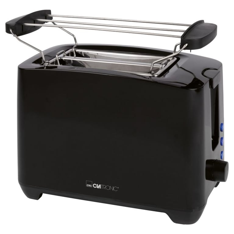 Grille Pain Clatronic TA 3801 – Compact, 2 Tranches, Décongélation/Réchauffage - vue 4