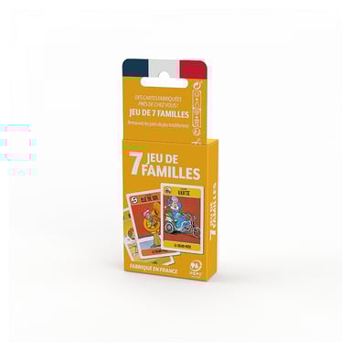 Classico gioco delle 7 famiglie - Marc e Julie: divertimento per tutta la famiglia