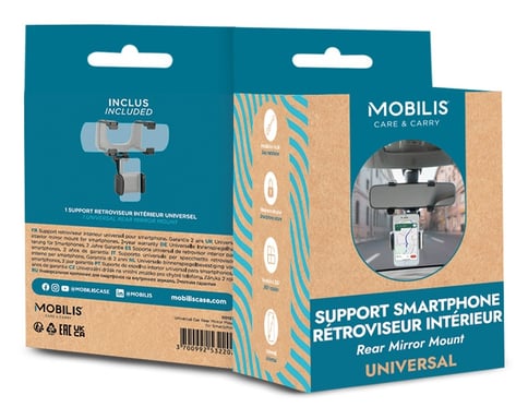 Mobilis 001377 soporte Soporte pasivo Teléfono móvil/smartphone Negro