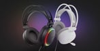 GENESIS NSG-2308 casque Avec fil Arceau Gaming USB Type-A Blanc