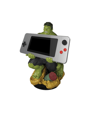 Figura d'azione di Hulk XL - Controller e supporto per smartphone e caricatore - Exquisite Gaming