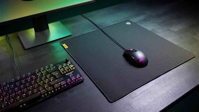 ROCCAT Sense CTRL Alfombrilla de ratón para juegos Negro