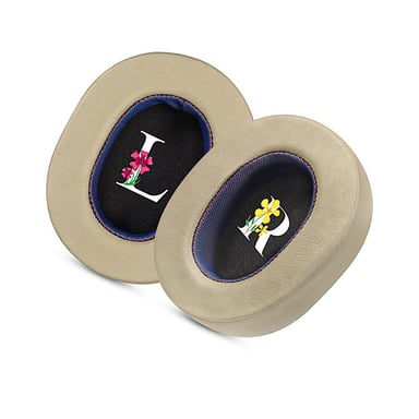 Coussinets de remplacement en cuir d'agneau violet pour casque Sony WH-1000XM5