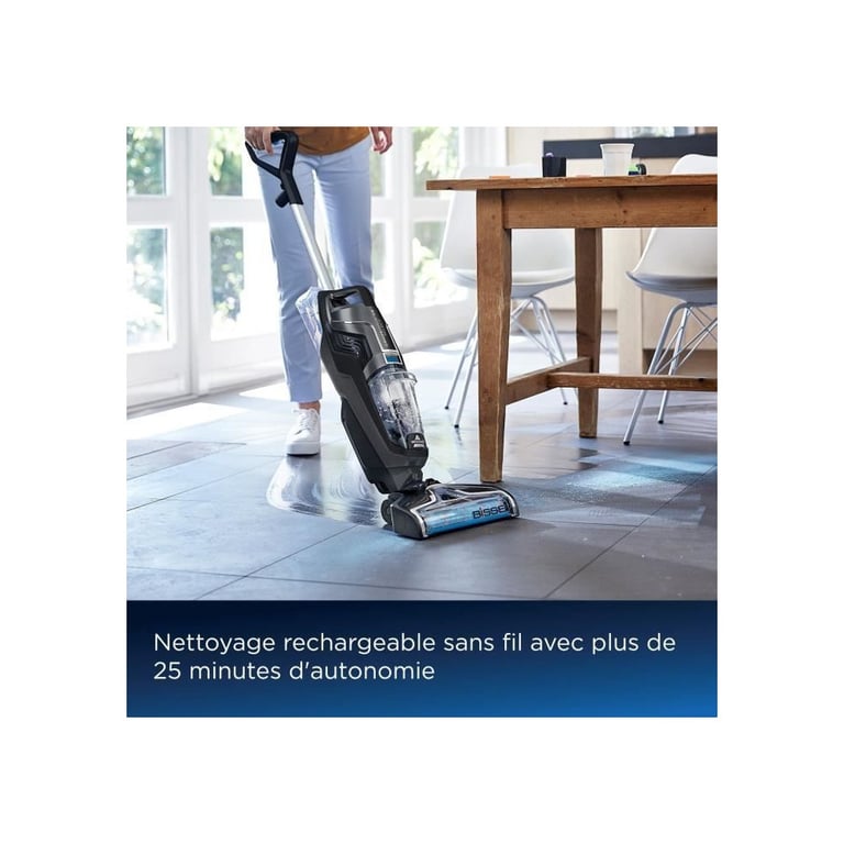 Aspirateur Laveur Bissell Crosswave C6 Select – 255 W, Nettoyage Multi-Surfaces - vue 3