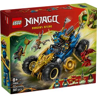 LEGO Ninjago 71856 La voiture transformable de Jay - Neuf