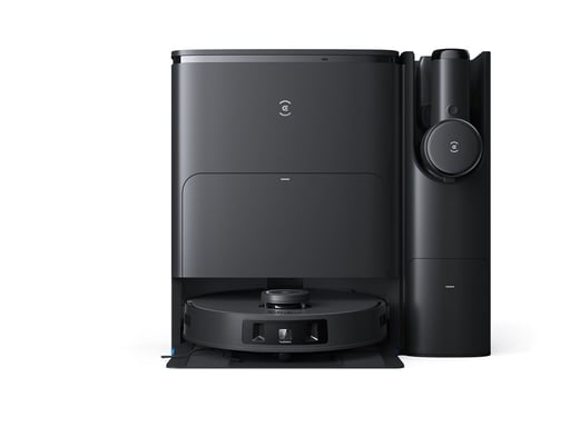 T30s COMBO COMPLETO, Ecovacs Robot Aspirador 60W, Negro