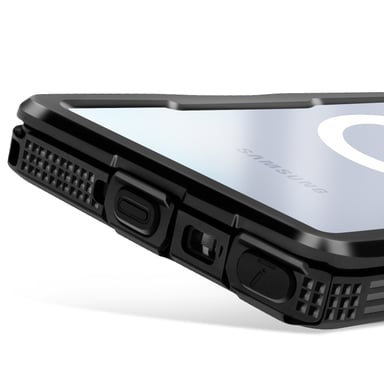 Redpepper Funda Completa Resistente al Agua MagSafe para Samsung S25 Ultra Transparente