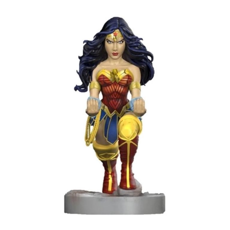 Figurine Support & Chargeur pour Manette et Smartphone - EXQUISITE GAMING -  WONDER WOMAN - Exquisite Gaming
