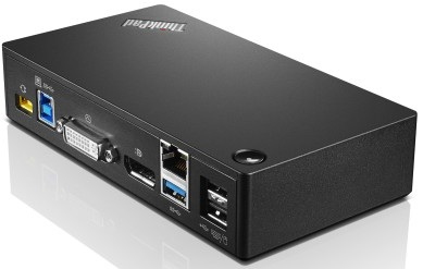Lenovo ThinkPad USB 3.0 Pro Dock EU Avec fil USB 3.2 Gen 1 (3.1 Gen 1) Type-A Noir