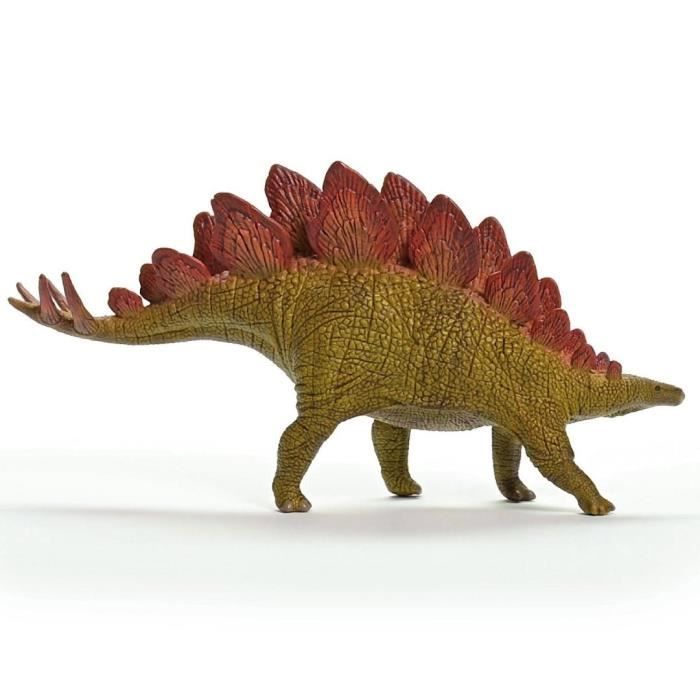 Figurine Stégosaure avec détails réalistes Schleich 15040 Dinosaurs pour enfants dès - vue 3