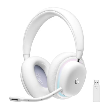 Logitech G G735 Auricolare cablato e wireless Bluetooth Play Bianco