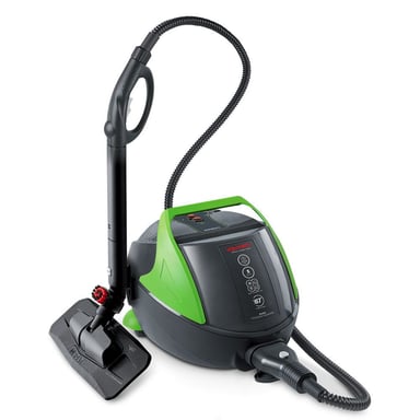 Polti Vaporetto Pro 95_Turbo Flexi Limpiador a vapor de cilindro 1100 W Negro, Verde
