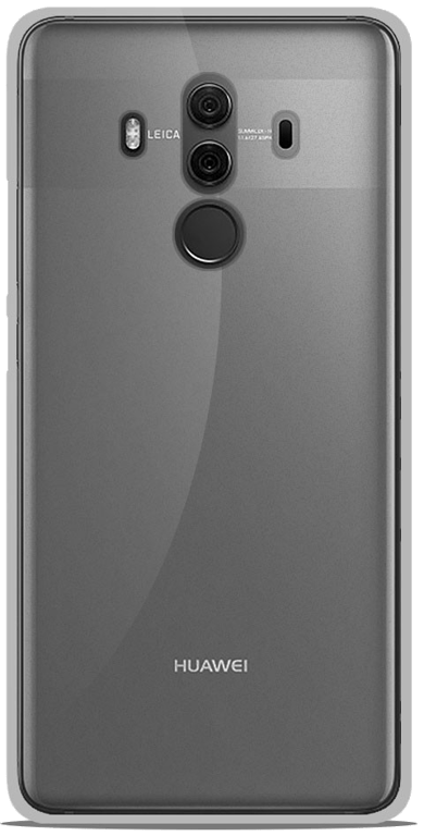 Coque silicone unie compatible Transparent Huawei Mate 10 Pro