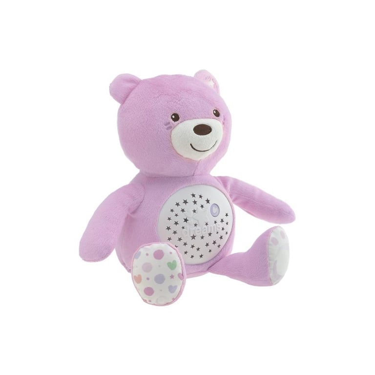 Chicco Ourson Projecteur Baby Bear Rose - Neuf