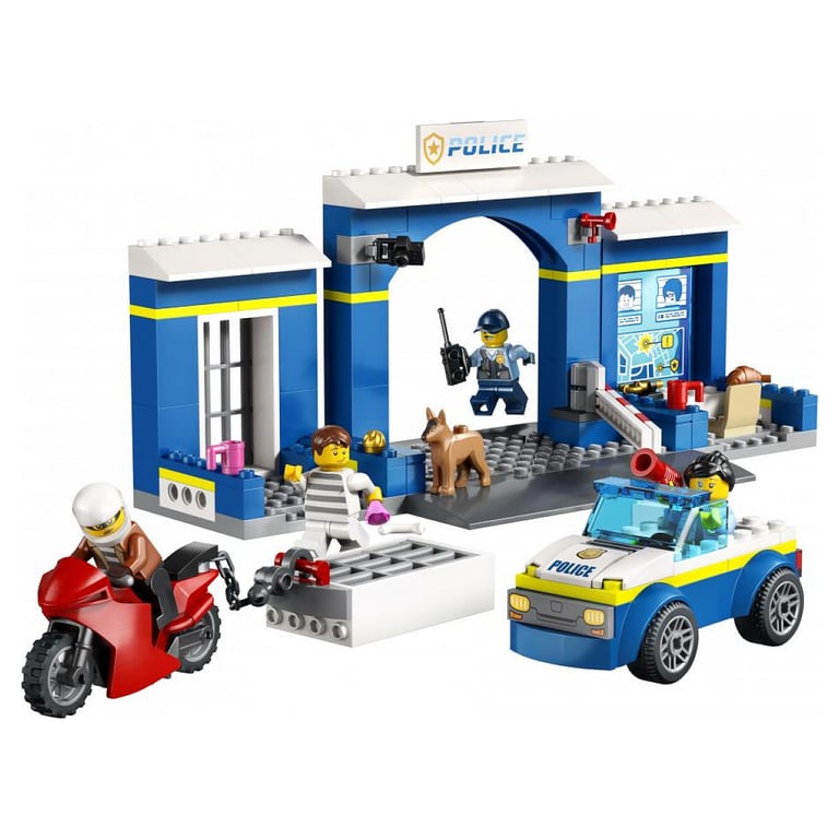 LEGO® City 60370 : Course au Poste de Police Lego WDK - vue 4