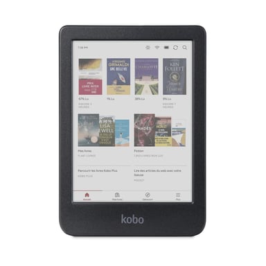 Lector de eBooks Kobo Clara Colour 6'' 16 GB Negro con pantalla E Ink Kaleido 3 y modo oscuro