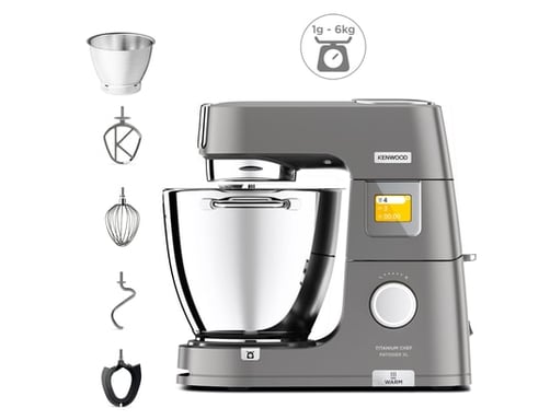 Robot culinaire KWL90 009 SI Robot Multifonction Titanium Chef