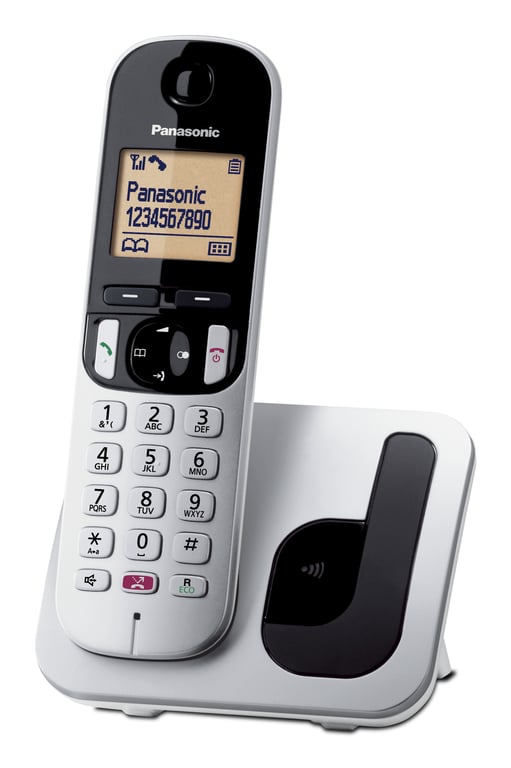 Téléphone Sans Fil Panasonic KX-TGK210 – Écran LED, Identification de l'appelant - vue 10