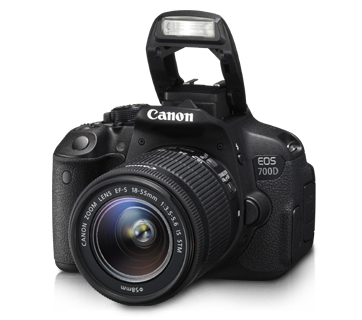Canon EOS 700D Noir - vue 3
