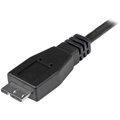 StarTech.com Câble USB-C vers Micro USB-B de 50cm, USB 10Gbps, Cordon de Données, 3A, Câble de Transfert de Données USB C vers Micro-B