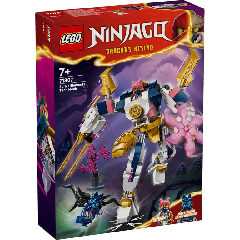 71807 Le robot élémentaire de la technologie de Sora LEGO® NINJAGO® - vue 5
