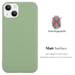 Coque pour Apple iPhone 14 PLUS en CANDY VERT PASTEL Housse de protection Étui en silicone TPU flexible