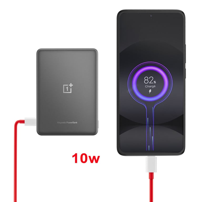 Batterie Externe MagSafe 5000mAh Fine Recharge Sans Fil MagSafe et QI Neuf - vue 3