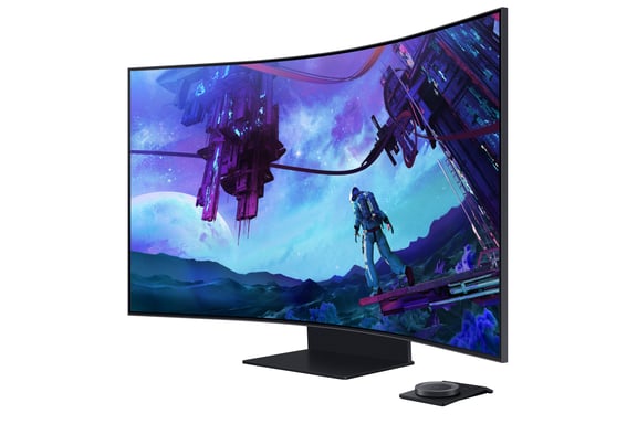Samsung G97NC 139,7 cm (55'') Display PC a schermo piatto 3840 x 2160 pixel 4K Ultra HD LED Nero