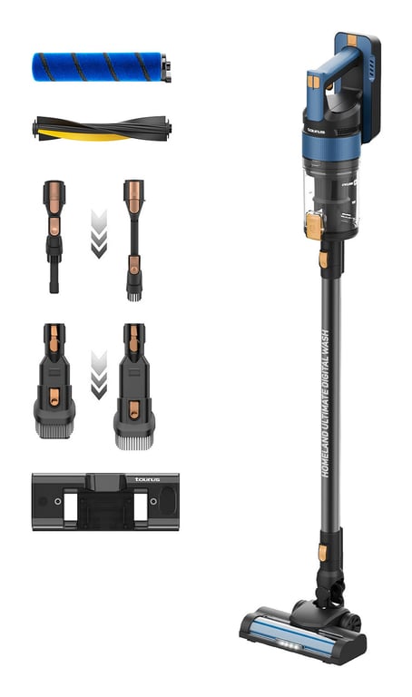 Aspirateur Balai 3 en 1 NUMÉRIQUE ULTIME DE HOMELAND WASH 55 min d'autonomie de garantie - vue 3