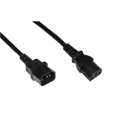 Digitus LKIEC10 cavo elettrico Nero 1 m Accoppiatore C14