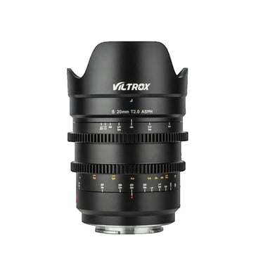 Obiettivo cinematografico Viltrox MF E-20MM T2.0 nero