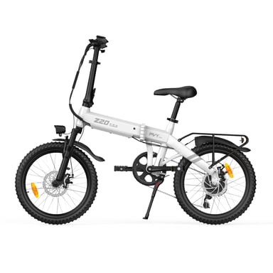 Bicicleta Eléctrica PVY Z20 PRO EVO - Motor 250W Batería 36V14.5AH Neumáticos De 20 Pulgadas Frenos De Disco Mecánicos - Blanco