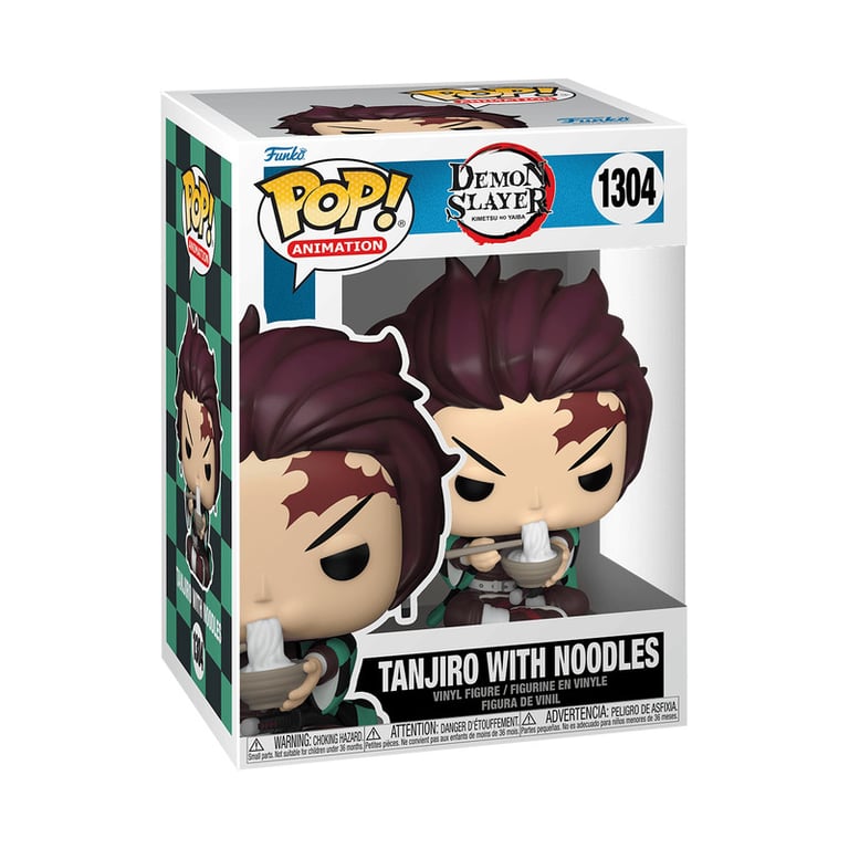 Figurine Funko Pop Animation Demon Slayer Tanjiro with Noodles - Neuf