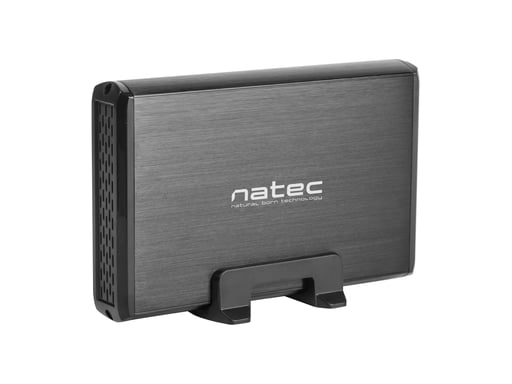 NATEC NKZ-0448 Boîtier de disques de stockage Boîtier HDD Noir 3.5''