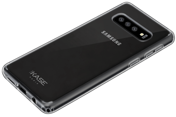 Guscio ibrido invisibile per Samsung Galaxy S10, trasparente
