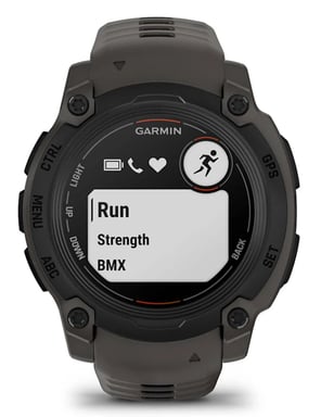 Garmin Instinct E 2,18 cm [0.86] MIP 40 mm Digitale 166 x 166 Pixel Nero GPS [satellitare] (Garmin Instinct E - sort fiberforst?rk)