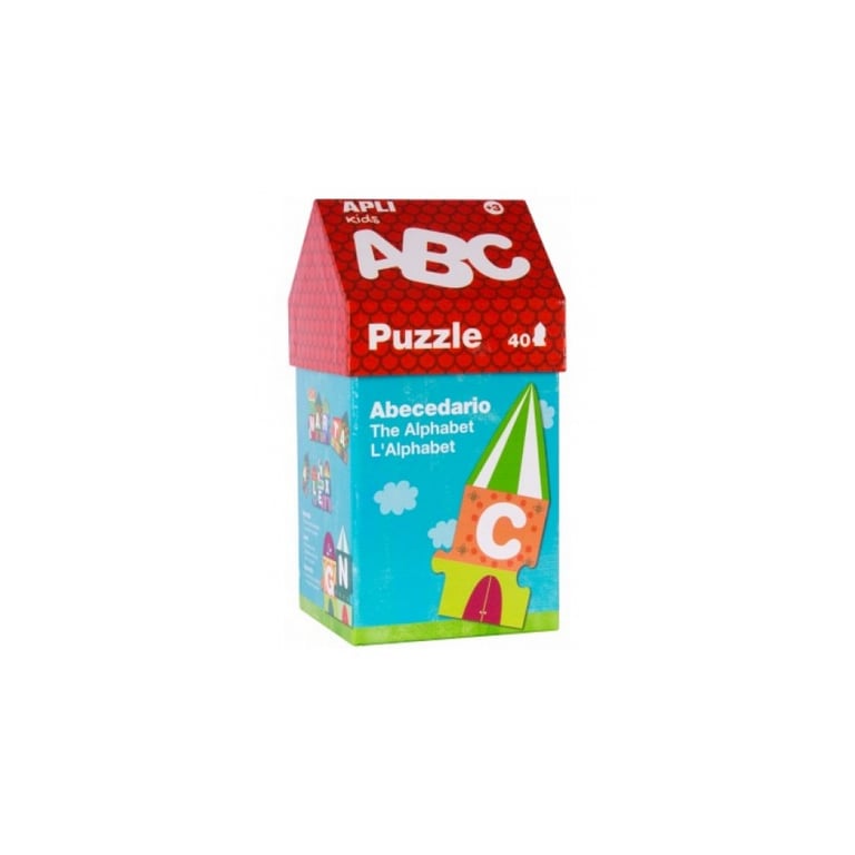 Puzzle Maisonnettes ABC 40 pièces éducatives pour enfants Neuf