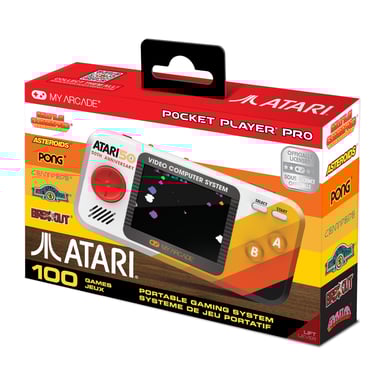 My Arcade Atari Pocket Player Pro console de jeux portables 6,98 cm (2.75'') Multicolore
