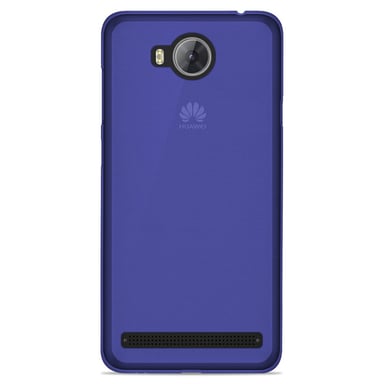 Coque silicone unie compatible Givré Bleu Huawei Y3 II
