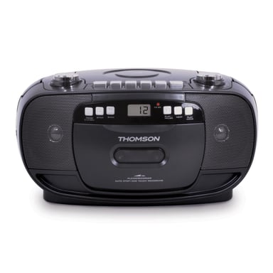 Radio CD Thomson RK200CD con cassetta - nera