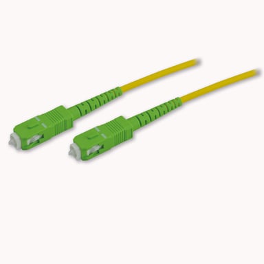 MCL SCAPC/SCAPC monomode simplex optical - Single- bzw. Monomode-Faser - 5 m Cable de fibra óptica e InfiniBand SC SC/SC Amarillo